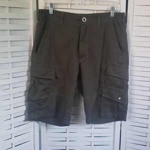 Dakine millitar green mens cargo shorts 31